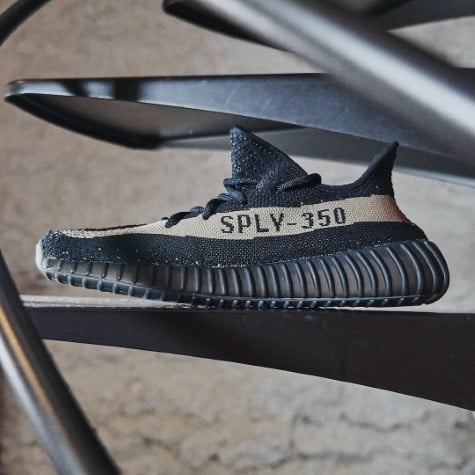 Yeezy Boost 350 V2 Black Green All You Need, photo 5