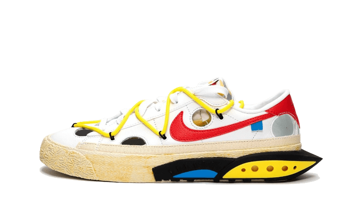 Blazer Low Off-White White University Red All You Need