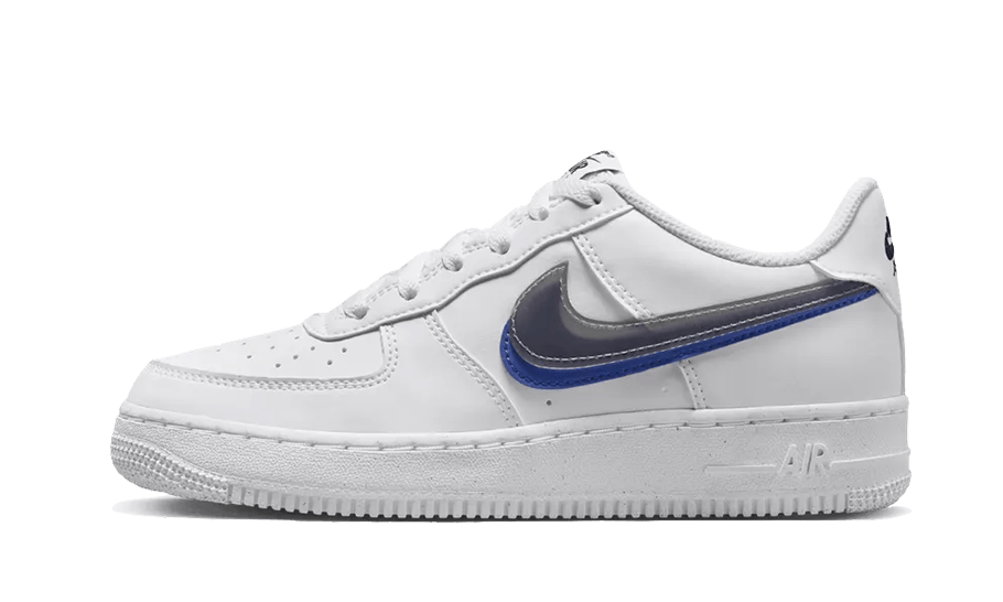 Air Force 1 Low Impact Next Nature Double Swoosh White Black Blue All You Need