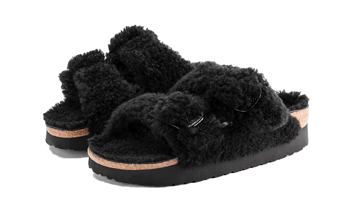 Arizona Big Buckle Shearling Teddy Black All You Need, photo 2