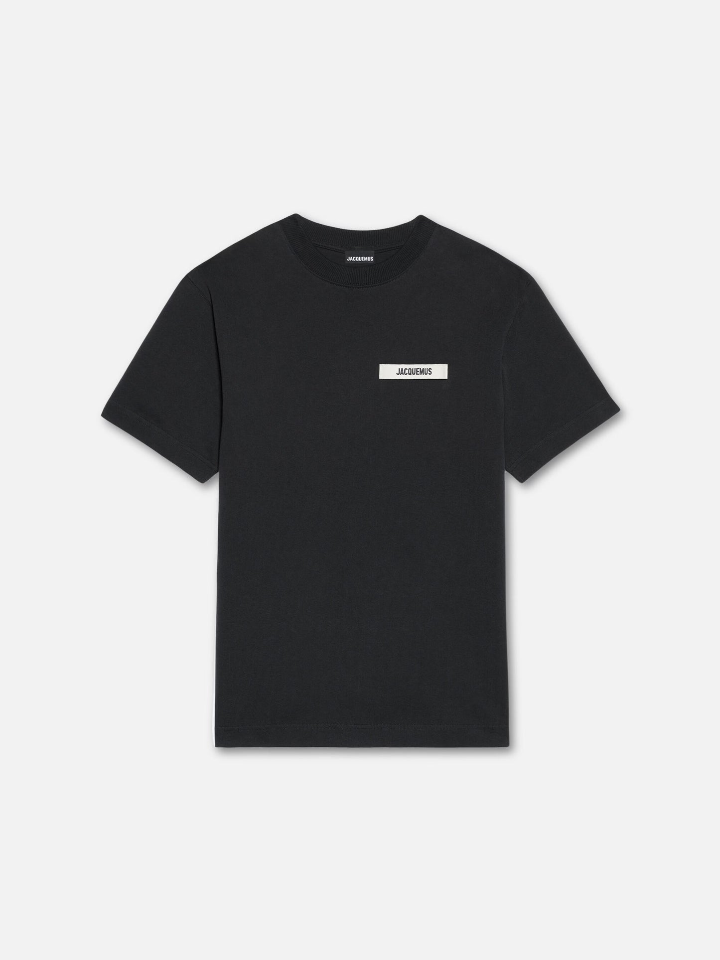 T-Shirt "Gros Grain" Jacquemus Noir