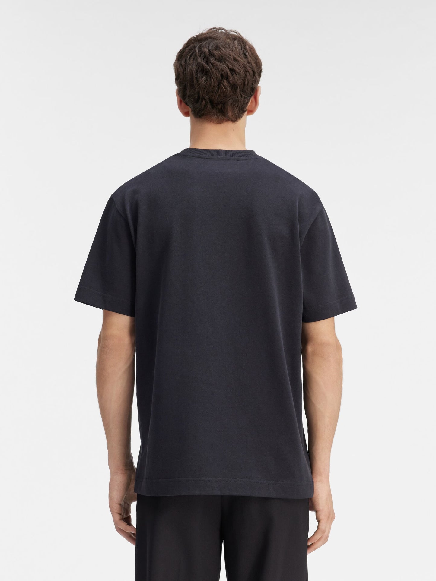 T-Shirt "Gros Grain" Jacquemus Noir