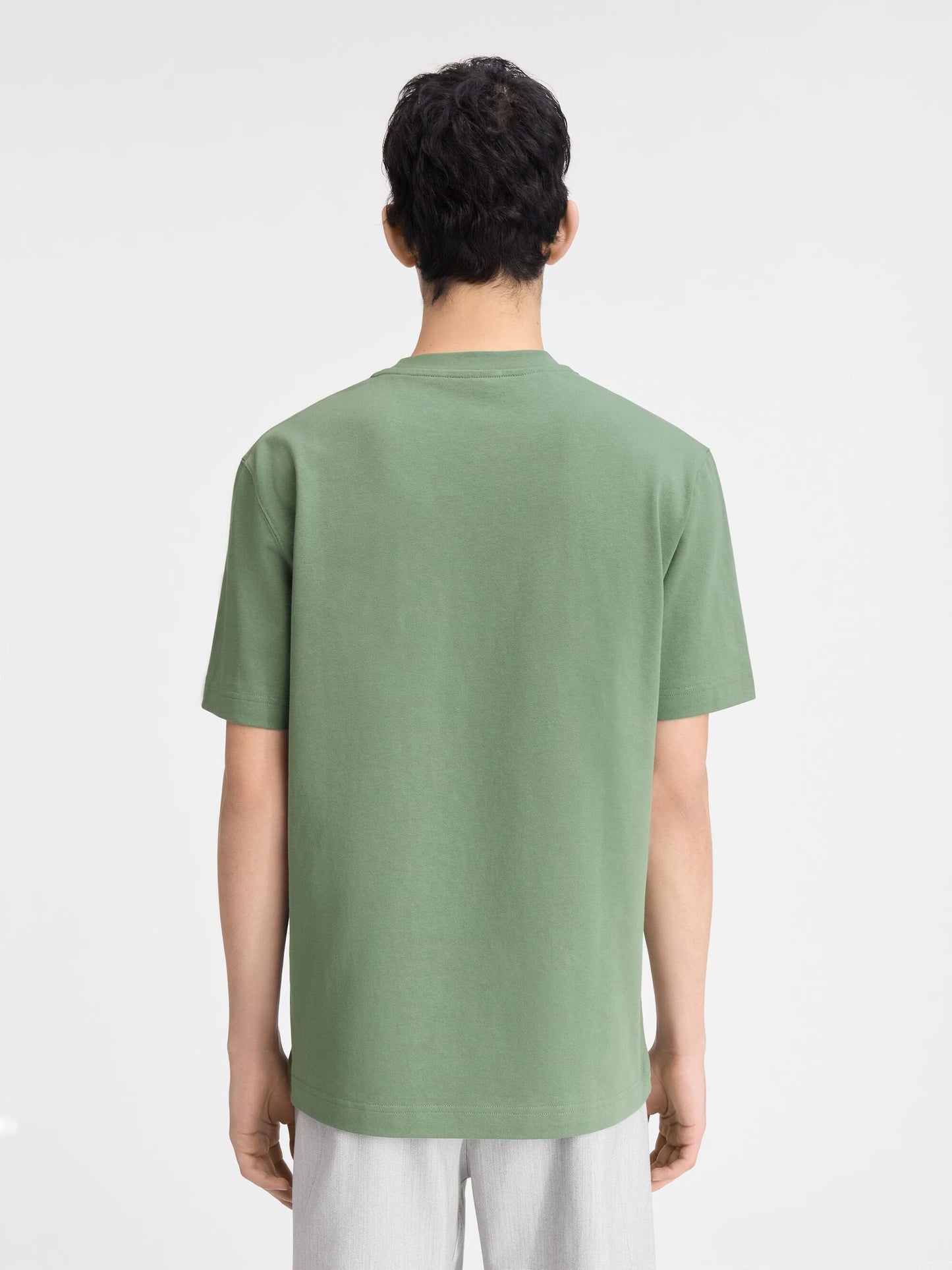 T-Shirt "Gros Grain" Jacquemus Kaki