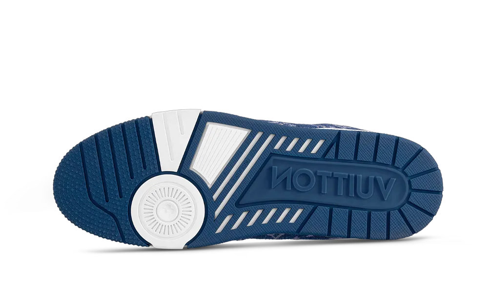 LV Trainer Monogram Denim White Blue All You Need, photo 4