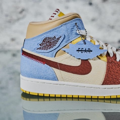 Air Jordan 1 Mid Fearless Maison Château Rouge All You Need, photo 5