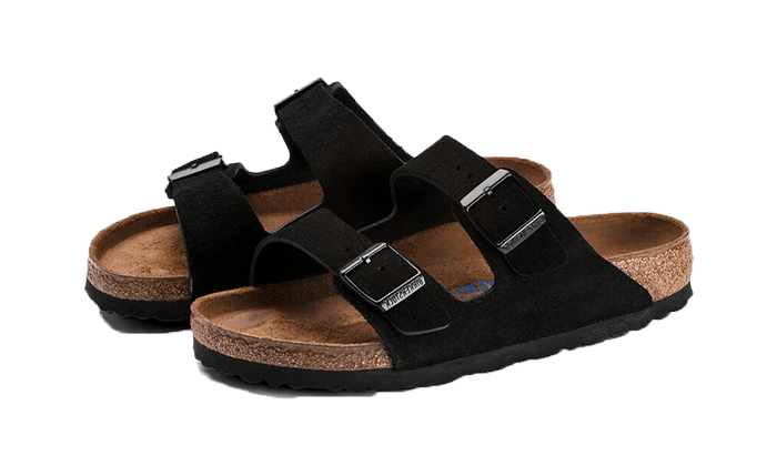 Arizona Suede Leather Soft Footbed Black All You Need, photo 2