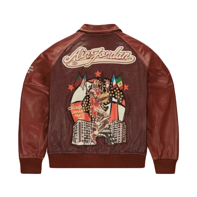 Maison Château Rouge Veste Cuir Bordeaux All You Need, photo 2