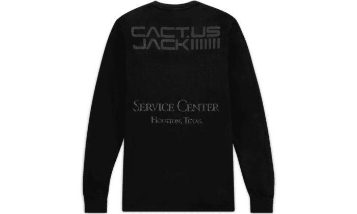 Travis Scott Cact.us Corp HB LS T-Shirt Black All You Need, photo 2