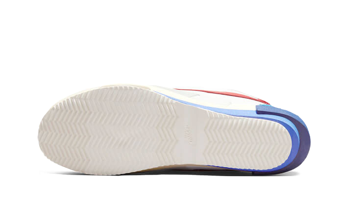 Cortez 4.0 Sacai White University Red Blue All You Need, photo 3