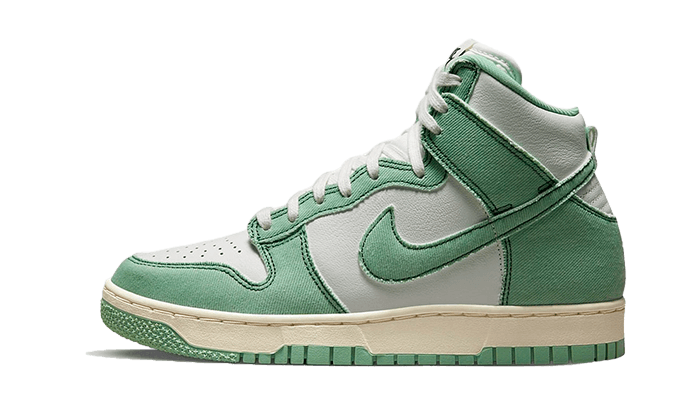 Dunk High 1985 Enamel Green Denim All You Need, photo 1