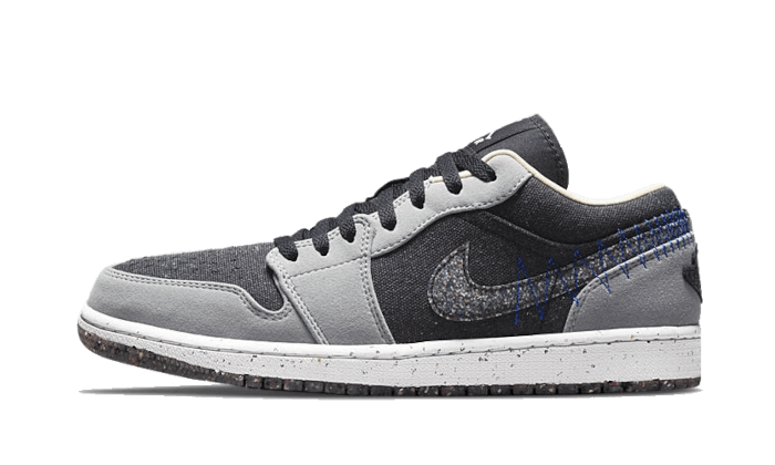 Air Jordan 1 Low Crater Black Grey All You Need, photo 1