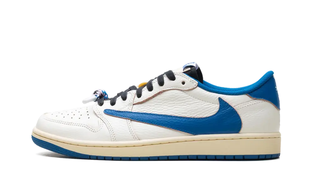 Air Jordan 1 Low OG Fragment Travis Scott White Blue All You Need, photo 1