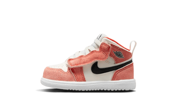 Air Jordan 1 Mid SE Orange Suede Bébé (TD) All You Need, photo 1