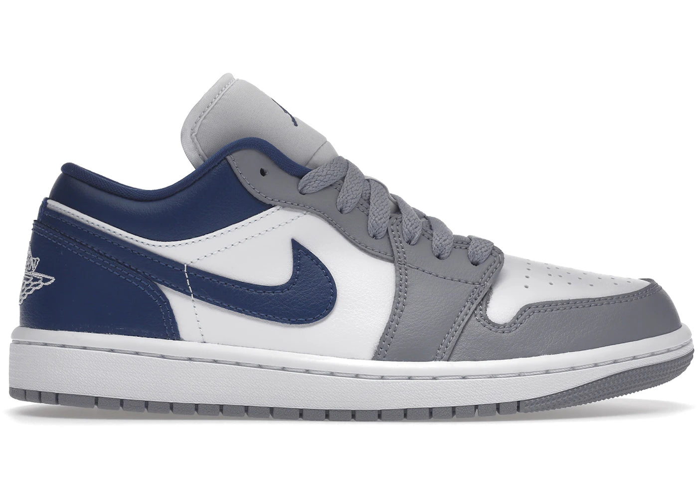 Air Jordan 1 Low White Grey Blue All You Need, photo 1