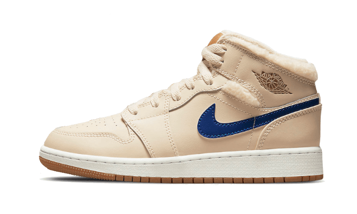 Air Jordan 1 Mid Fleece Pearl White All You Need, photo 1