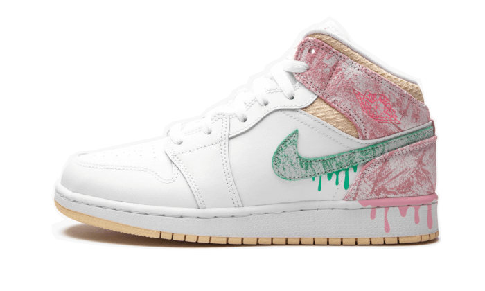 Air Jordan 1 Mid SE Paint Drip All You Need, photo 1