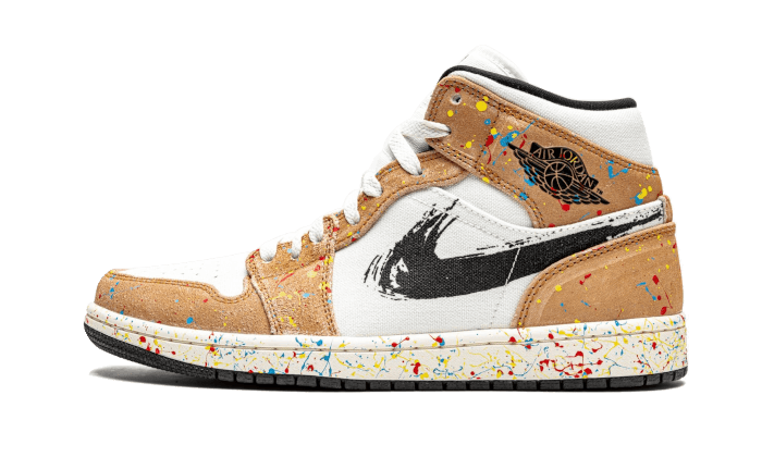 Air Jordan 1 Mid SE Brushstroke All You Need, photo 1