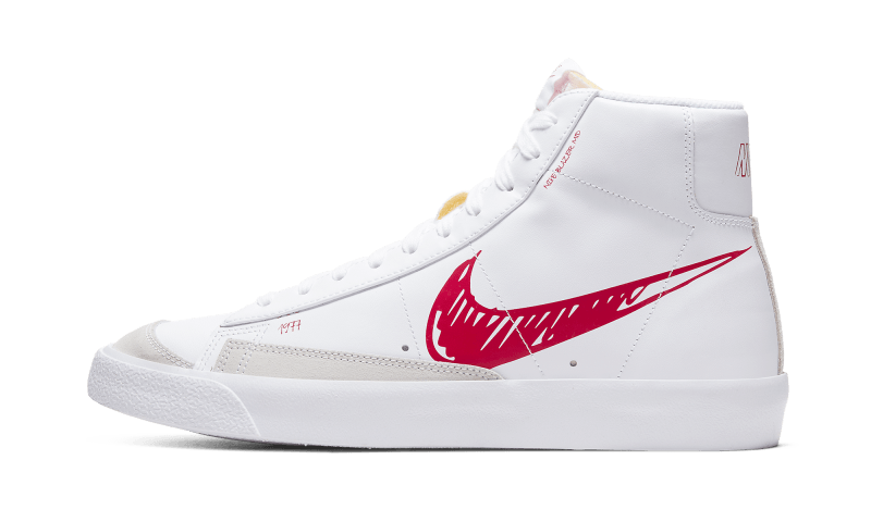Blazer Mid Sketch Red Swoosh All You Need, photo 1