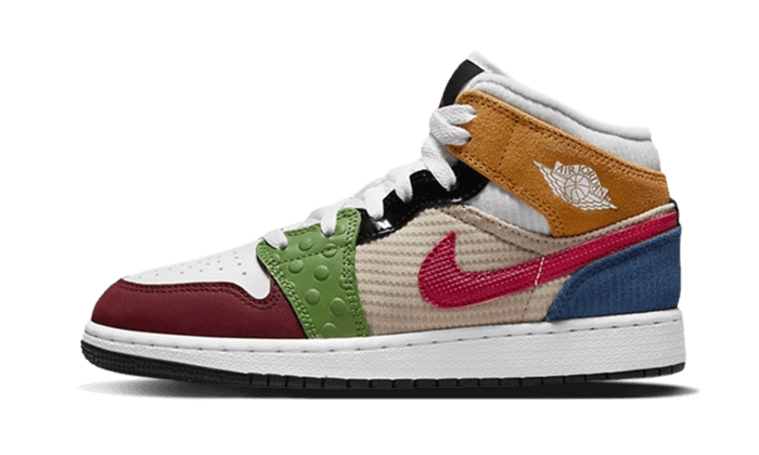 Air Jordan 1 Mid SE Patchwork All You Need, photo 1