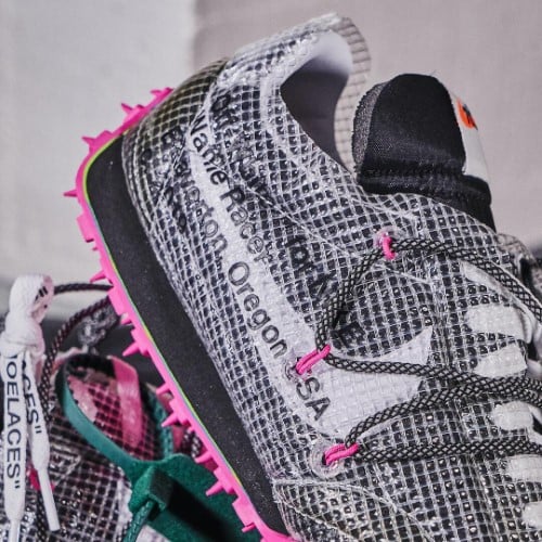 Waffle Racer Off-White Black Fuchsia All You Need, photo 5