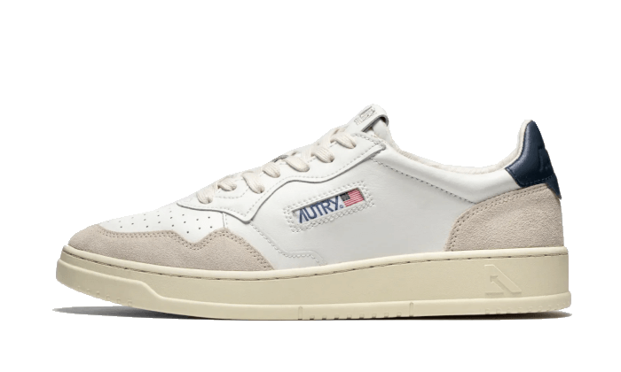 Medalist Leather Suede Low White Navy All You Need, photo 1
