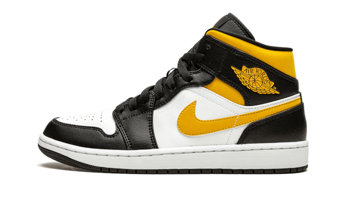 Air Jordan 1 Mid White Pollen Black All You Need, photo 1