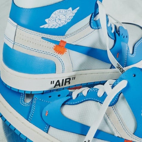 Air Jordan 1 Retro High Off-White University Blue All You Need, photo 5