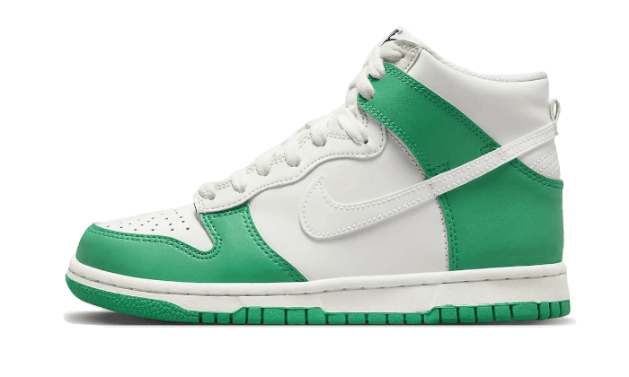 Dunk High White Green All You Need, photo 1