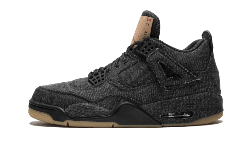 Air Jordan 4 Retro Levi's Black All You Need, photo 1