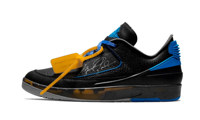 Air Jordan 2 Retro Low SP Off-White Black Blue All You Need, photo 1