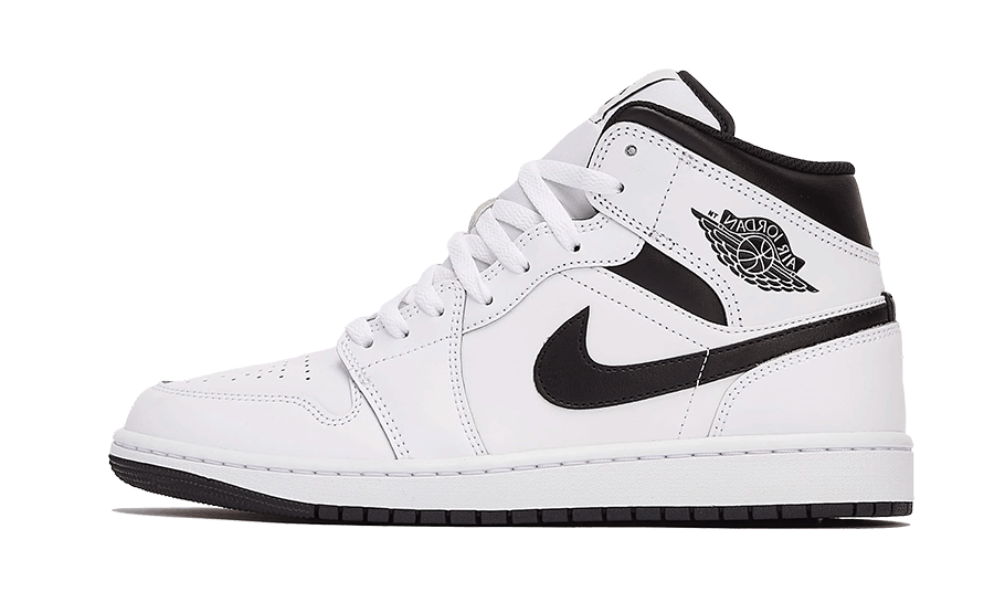 Air Jordan 1 Mid White Black All You Need, photo 1
