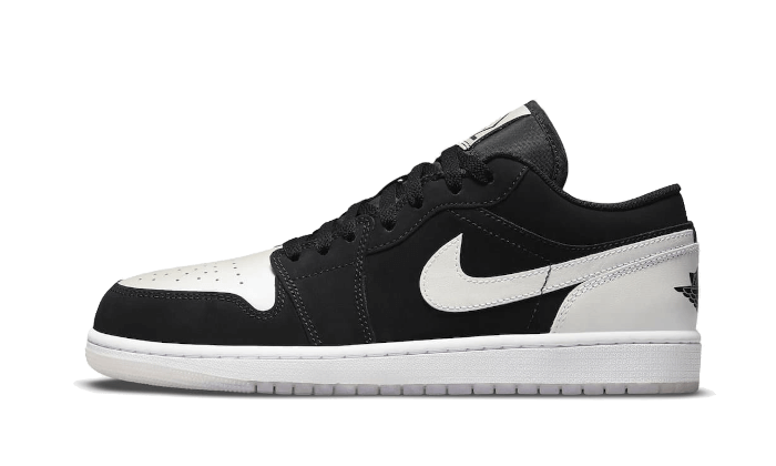 Air Jordan 1 Low Black White Diamond All You Need, photo 1