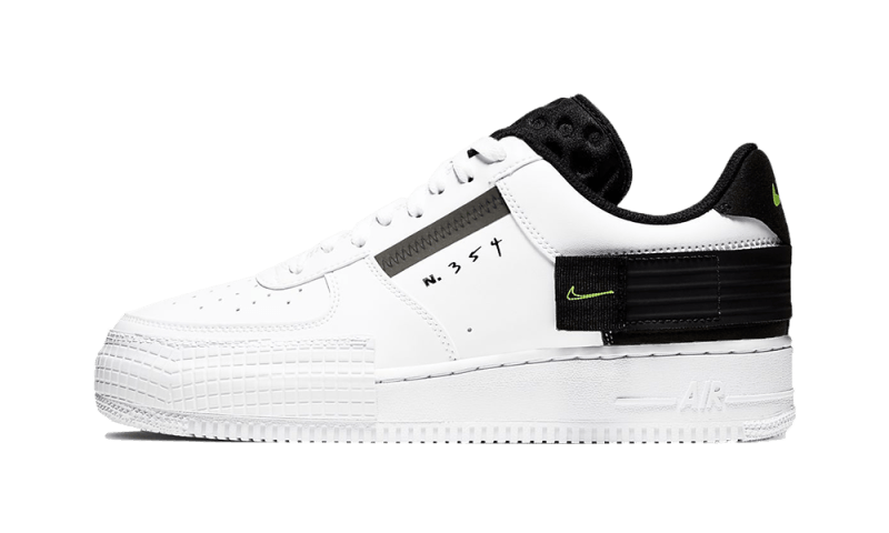 Air Force 1 Low Drop Type White Black Volt All You Need, photo 1