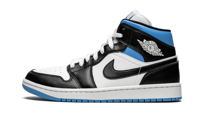 Air Jordan 1 Mid University Black White All You Need, photo 1