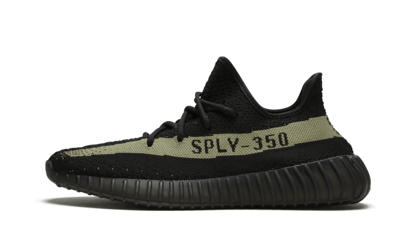 Yeezy Boost 350 V2 Black Green All You Need, photo 1