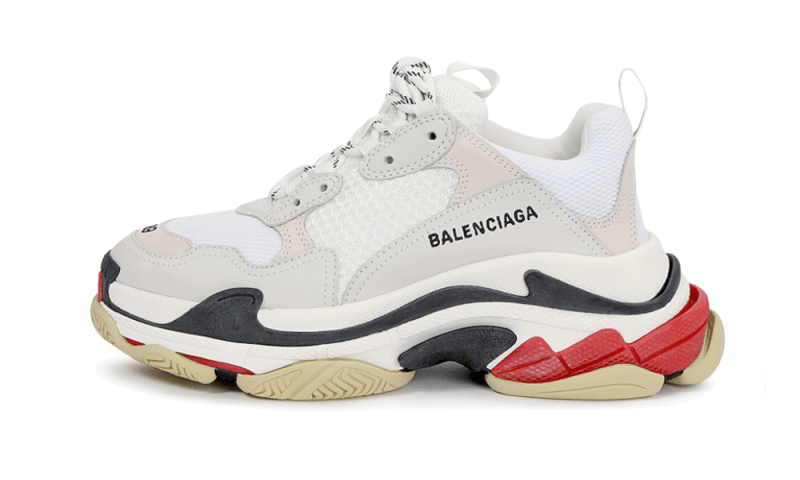 Triple S White Black Red All You Need
