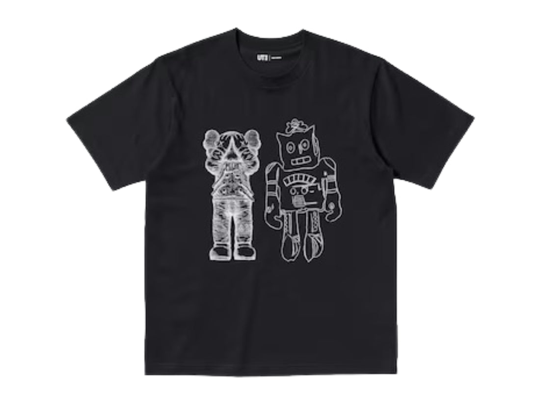 T-Shirt "Black Graphic" Uniqlo x Kaws