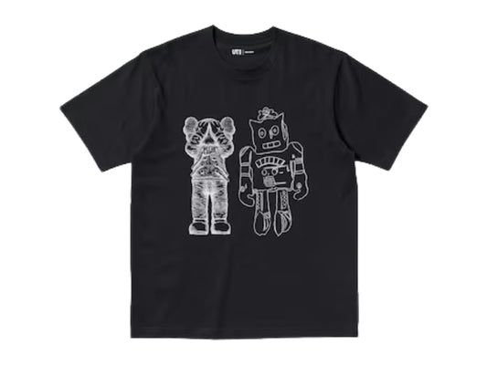 T-Shirt "Black Graphic" Uniqlo x Kaws