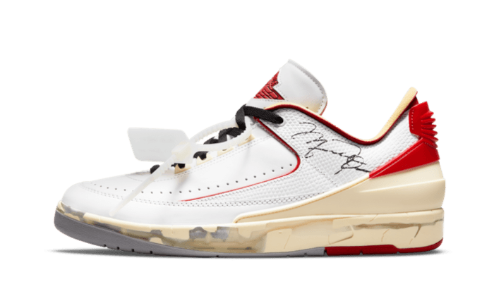 Air Jordan 2 Retro Low SP Off-White White Red All You Need, photo 1