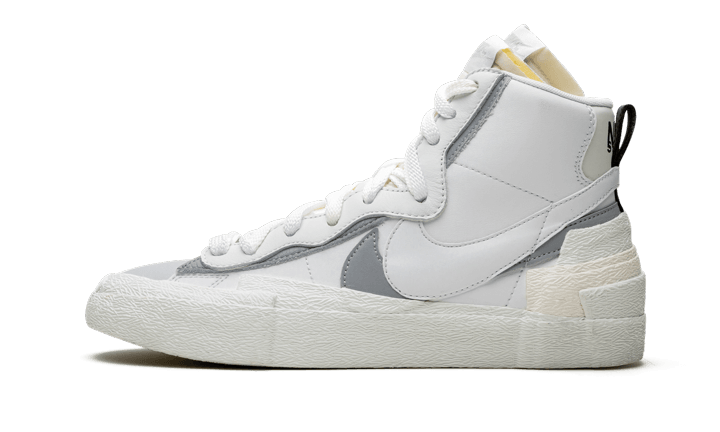 Blazer Mid Sacai White Grey All You Need, photo 1