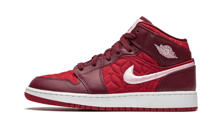 Air Jordan 1 Mid SE Red Quilt All You Need, photo 1