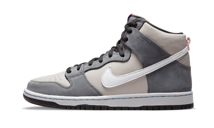 SB Dunk High Medium Grey Pink All You Need, photo 1