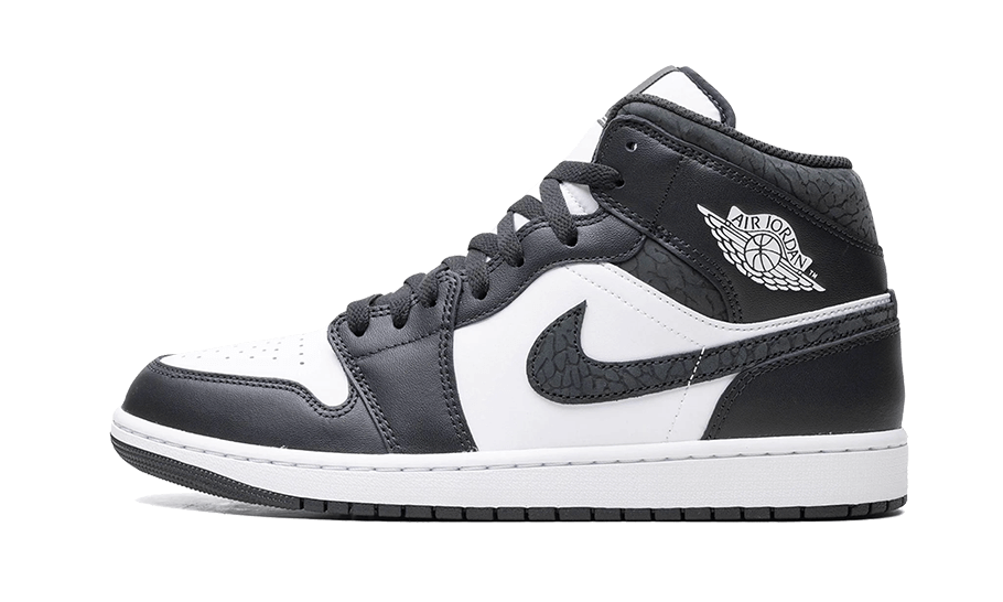 Air Jordan 1 Mid Black Elephant All You Need, photo 1