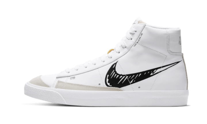 Blazer Mid Sketch Black Swoosh All You Need, photo 1