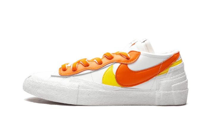 Blazer Low Sacai White Magma Orange All You Need, photo 1