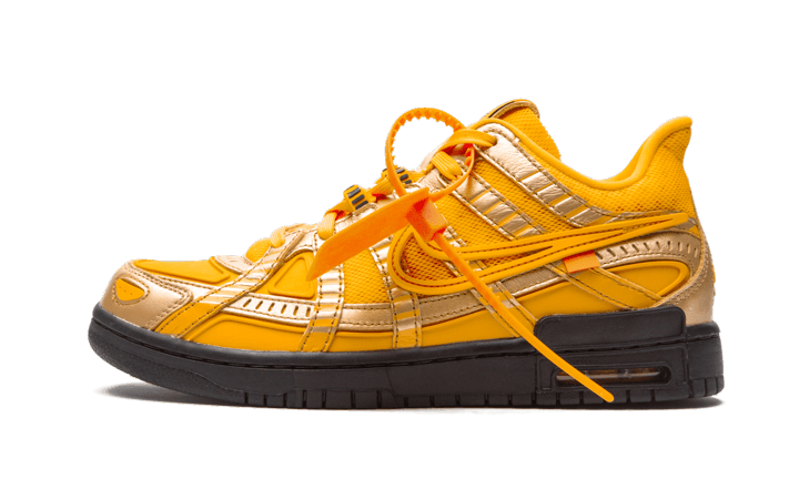 Air Rubber Dunk Off-White University Gold All You Need, photo 1