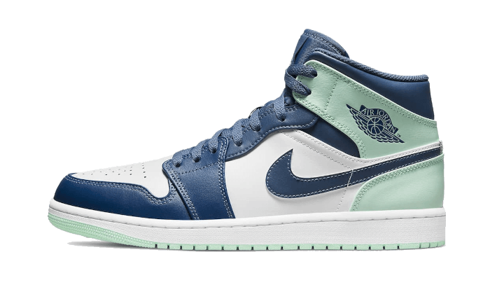 Air Jordan 1 Mid Mystic Navy Mint Foam All You Need, photo 1