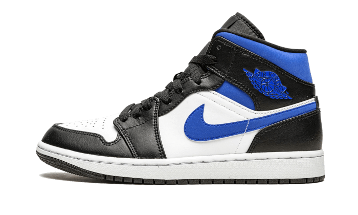 Air Jordan 1 Mid White Black Royal All You Need, photo 1