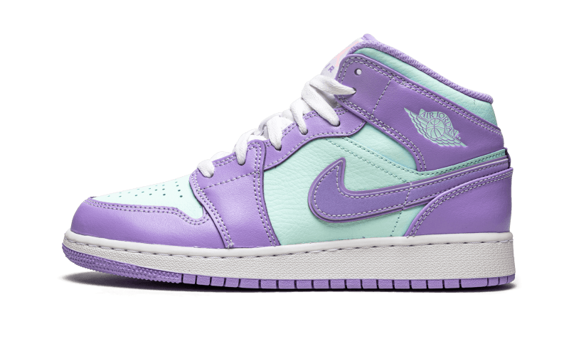Air Jordan 1 Mid Purple Aqua All You Need, photo 1