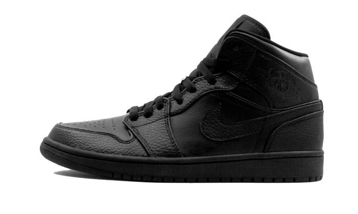 Air Jordan 1 Mid Triple Black All You Need, photo 1